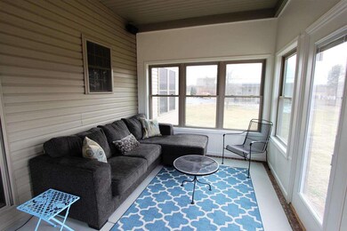 The Three-season Porch offers gorgeous Views of th