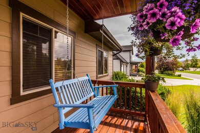 Covered front porch