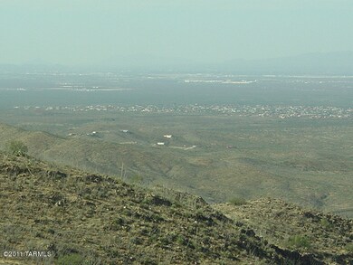 Looking toward Picacho Peak over Tucson