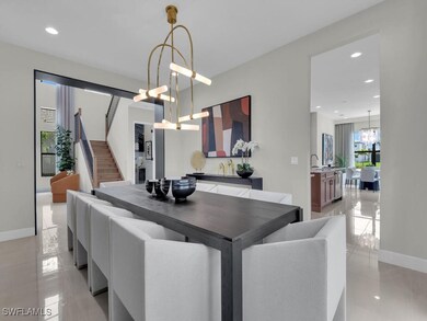 Formal Dining Room-Picture is of the model
