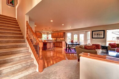 Stairway and into Open Living Area