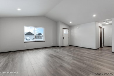 Entry & Living room