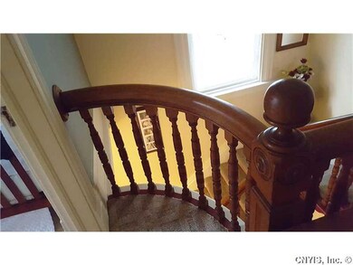 Other. Curved Balustrade in Upstairs Hallway