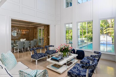 Formal Living Room with Bar