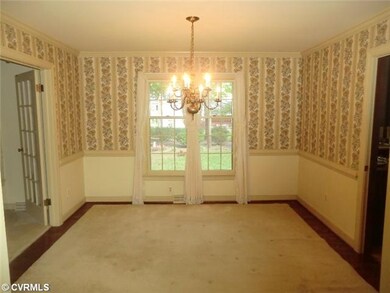 Exterior Front - Elegant Dining room has Crown - C