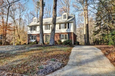 Large front yard