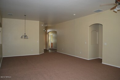 dining area after