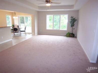 Open concept with Kitchen, Dining Area and Screene