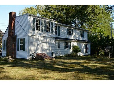 Exterior Back. Back of house showing addition adde
