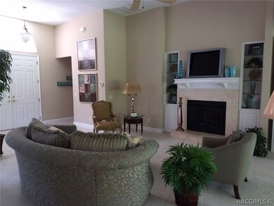 Natural gas fireplace! Built in bookcases.