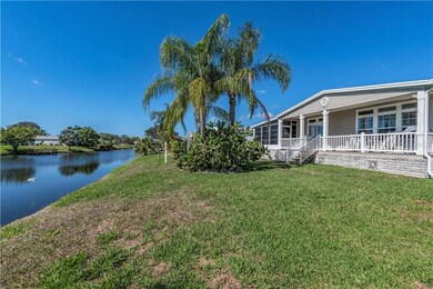 Side view of home and the lovely water view.
