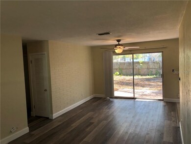 New Wood Laminate flooring.  New ceiling fan.  New