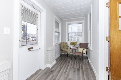 Enclosed front porch