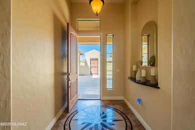 From foyer looking into courtyard