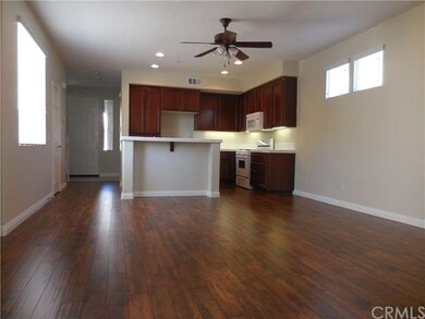 View from bright family room