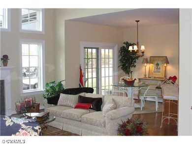 Den/Family/Great Room - Patio doors open to covere