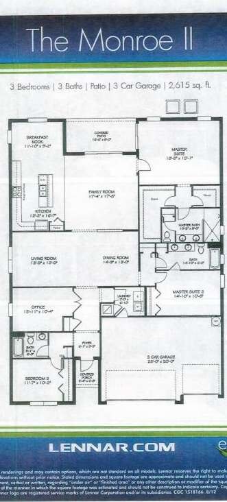 The Monroe II Floor Plan