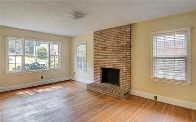 Living area filled with light