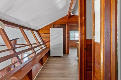 Kitchen over looks downstair living room.