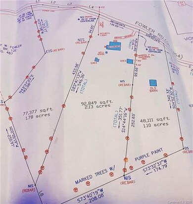 This parcel is 1.78 acres. Neighboring parcels als