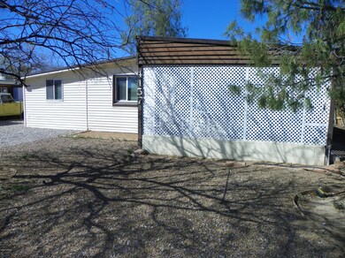 Front of the home & covered front patio