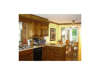 Kitchen with eating area