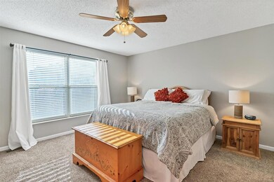 Master bedroom suite