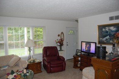 Living room looking from the dining area