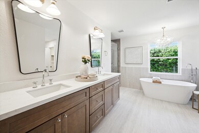 Primary bath suite