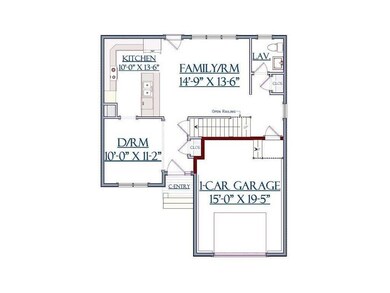 Main Level Floorplan