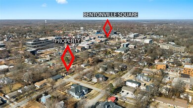 Walking distance to the Bentonville Square and The Ledger.