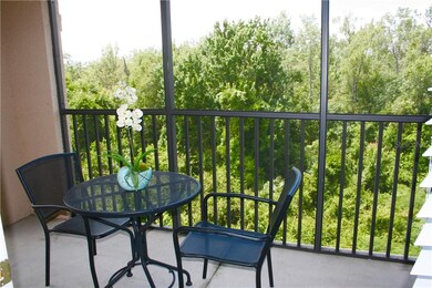 Balcony overlooking the conservation area