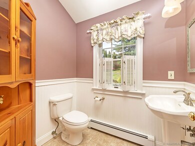 Main floor half bath