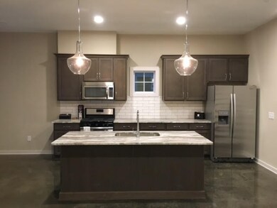 Beautiful and large kitchen with pantry and island