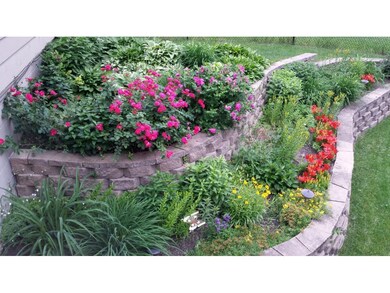 Picture of the beautiful garden in the summer.  Pr