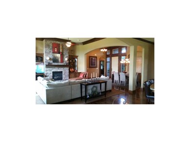 Open floor plan.