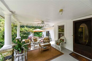 Huge Front Porch that attract nature and friends a