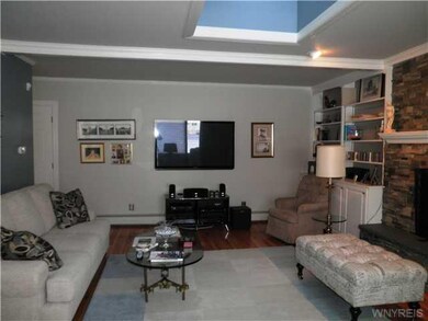 Family Room. Beautiful family room with refinished