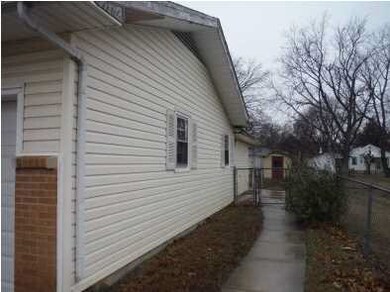 North side of home