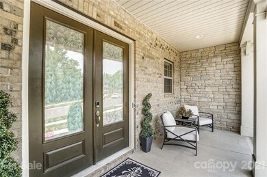 Covered front porch