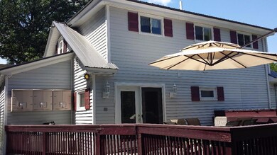 Rear of home.
