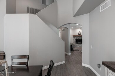 Entrance to kitchen