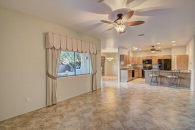 Great Room into Kitchen