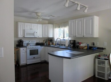 Open concept kitchen with plenty of...