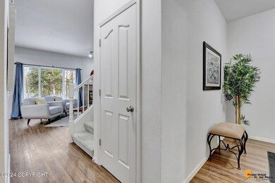 Entry with closet