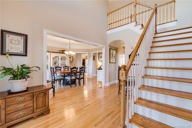 Entry Hall with Soaring Ceilings with beautiful li