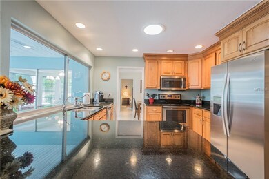 Lots of counter space in the kitchen for cooking a