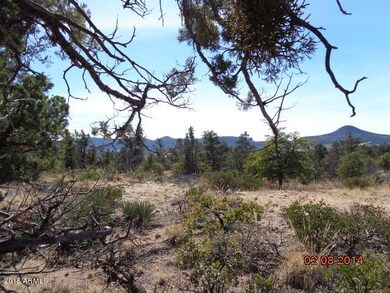 view of Potato Butte to the SW