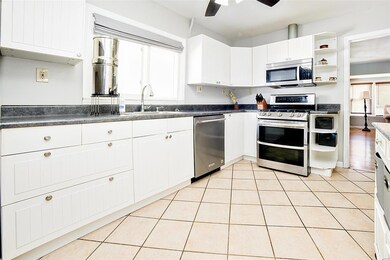 Another view of kitchen with stainless steel appliances