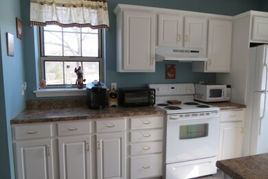 Kitchen is bright & spacious